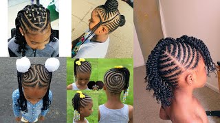 BEAUTIFUL CORNROW BRAIDS HAIRSTYLES FOR LITTLE GIRLS  OGC [upl. by Aldwin730]