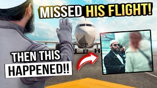 ✈️🤯Shaykh Uthman MISSED his Flight 🇺🇸 but then this happened❗ [upl. by Gillespie]