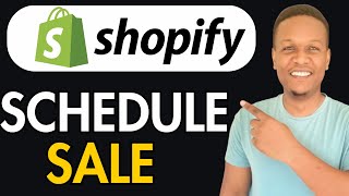 HOW TO SCHEDULE SALE ON SHOPIFY [upl. by Nere]