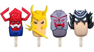 DIY Marvel Supervillain Cake Pops  How To Make Cakesicles  Avengers Supervillain Popsicles [upl. by Loferski935]