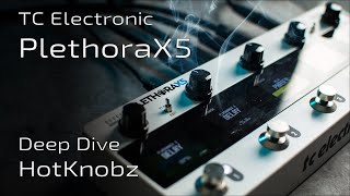 TC Electronic Plethora X5  HOTKNOBZ  Quick Guide Deep Dive [upl. by Dietsche478]