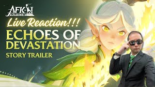 Echoes of Devastation Cinematic Live Reaction [upl. by Atarman]