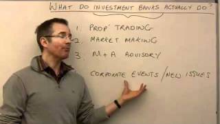 What do investment banks actually do  MoneyWeek Investment Tutorials [upl. by Frohman]