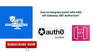 How to integrate Auth0 with AWS API Gateway JWT Authorizer [upl. by Hilly]