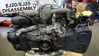 SUBARU Engine Rebuild  EJ20  EJ25 Teardown How To [upl. by Behrens]