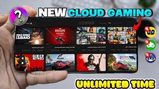 quotTRIED NEW CLOUD GAMING APP PLAY AAA GAMES  UNLIMITED TIMEquot [upl. by Nalehp418]