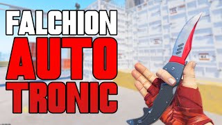 ★ CS2 Falchion Autotronic FACTORY NEW  CS2 Knife Gameplay [upl. by Annuhsal798]