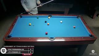 STAN TOURANGEAU 8 vs LITO ATENDIDO 7  TABLE 2  METRO CAFE  EvoSports [upl. by Samuella969]