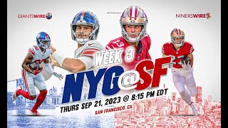 Live Giants vs 49ers Overreaction Show [upl. by Gunning]