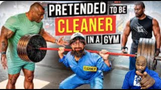 ANATOLY  Elite Powerlifter Pretended to be a CLEANER  Anatoly GYM PRANK  REACTION [upl. by Adnawt]