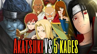 NARUTO  LES 5 KAGE PEUVENTILS BATTRE LAKATSUKI [upl. by Eener]