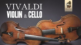 Antonio Vivaldi  The Best Violin amp Cello Sonatas  Baroque Music Playlist [upl. by Simsar]