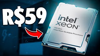 MELHORES PROCESSADORES XEONS BARATOS PARA PLACA MÃE LGA 1155 EM 2024 [upl. by Drofyar]