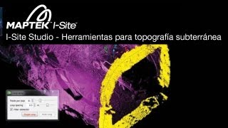 ISite Studio  Herramientas para topografía subterránea [upl. by Lanctot]