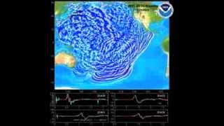 2011 Japan Sendai Earthqauke Tsunami Simulation [upl. by Karolyn]