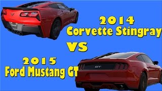 Forza 5  2015 Mustang GT vs 2014 Corvette Stingray  Digs amp Pulls Ep 16 HD [upl. by Warder]