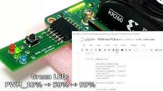 Control LEDPWM from PYNQ on the KR260 [upl. by Ttekcirc]