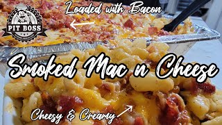 The Best Smoked Mac amp Cheese  Pit Boss Lexington 500 [upl. by Clive]