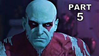 GUARDIANS OF THE GALAXY Walkthrough Gameplay Part 5  SEKNARF NINE PS5 [upl. by Downe787]