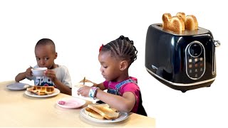 Perfect breakfast in minutes with Keenstone Touch Control Toaster [upl. by Okoyik]