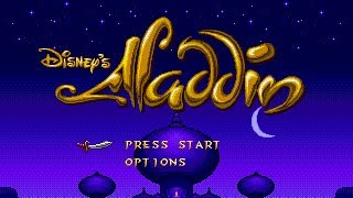 Full GamePlay Aladdin Difficult Mode Sega MegadriveGenesis [upl. by Lednyk]