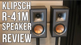 Klipsch R41M Bookshelf Speakers Review 2024  Power Meets Precision 🔊 [upl. by Netsreik893]