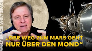 ERFOLGREICHE MONDLANDUNG Amerikaner wollen jetzt bis quot2026 bemannt auf dem Mond landenquot [upl. by Ursulina273]