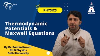 Thermodynamic Potentials and Maxwell Equations  Physics  S Chand Academy [upl. by Safir]