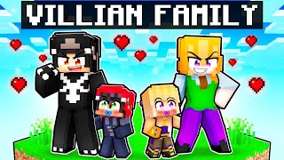 Having a SUPERVILLAIN FAMILY in Minecraft [upl. by Ojybbob]