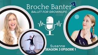 Inspiring convo on Broche Banter with Susanne We talk about learning new skills as an adult [upl. by Einotna]