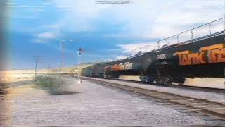 Trainz 2022 Southern Pacific and Santa Fe meet [upl. by Ateiram]