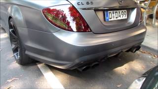 Mercedes CL 65 AMG StartUp and Acceleration Hard Sound [upl. by Alikee]