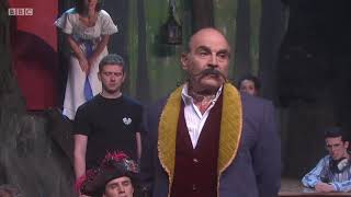 David Suchet as Poirot in Peter Pan Goes Wrong [upl. by Aphrodite]