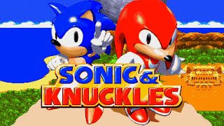 Sonic amp Knuckles  Sega Genesis  Full Sonic Playthrough No Commentary [upl. by Assirrec]