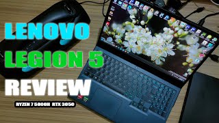 Lenovo Legion 5 review  Ryzen 7 5800H with GEFORCE RTX 3050 [upl. by Imyaj]