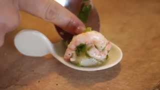 Idées recettes CAFITI 12 Ceviche de crevettes et pétoncles perle de vinaigre lime et Jalapeno [upl. by Craig]