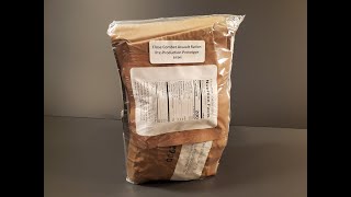 2020 CCAR 24 Hour Ration of the Future Prototype Review MRE Tasting Test [upl. by Nyladnewg]