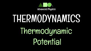 Thermodynamics Thermodynamical Potentials 2 [upl. by Amber]