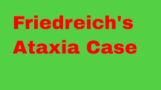 Friedreichs Ataxia  Ataxia Disease [upl. by Lashond185]