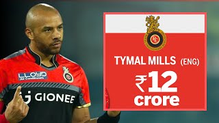 The Moment Tymal Mills Went For £1000000 In The IPL Auction [upl. by Llekcor195]