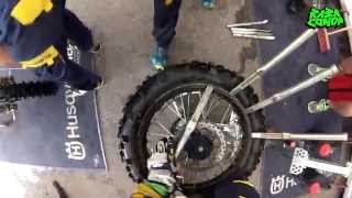 Thomas Oldrati GoPro Tire Change [upl. by Kancler675]