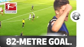 MustSee Stoppelkamps Astonishing Record 82Metre Goal [upl. by Bogoch]