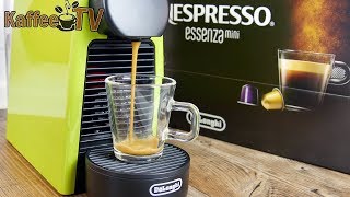 DeLonghi Nespresso Essenza Mini im Test Knallige Farben und kompaktes Design [upl. by Deonne527]