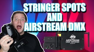 ADJ Startec Stinger Spots  Airstream DMX [upl. by Odrick234]