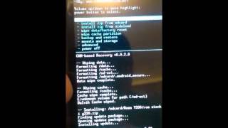 Instalar ROM STOCK Huawei Y330 vía CWM Beta [upl. by Casi]