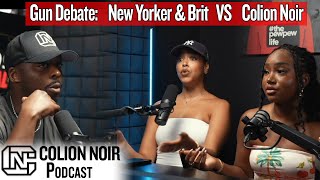 Guns Are The Problem  New Yorker amp Brit Debate Colion Noir [upl. by Blynn]