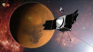 NASAs Maven Spacecraft Arrives in Mars Orbit [upl. by Politi349]