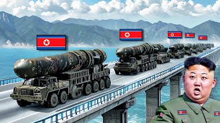 Arriving at the Russian bridge 9000 Tons of North Korean Missiles Destroyed by Ukraine [upl. by Nage730]