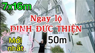 ✅ĐÃ QUÁ 7x16m NGAY LỘ ĐINH ĐỨC THIỆN 50mSổ Hồng riêng NHÀ ĐẸP Kim Thủy RẺ THẤY THƯƠNGFull đất ở [upl. by Aisila]