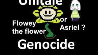 what happens if you spared GENOCIDE flowey the flower in Unitale [upl. by Enner450]